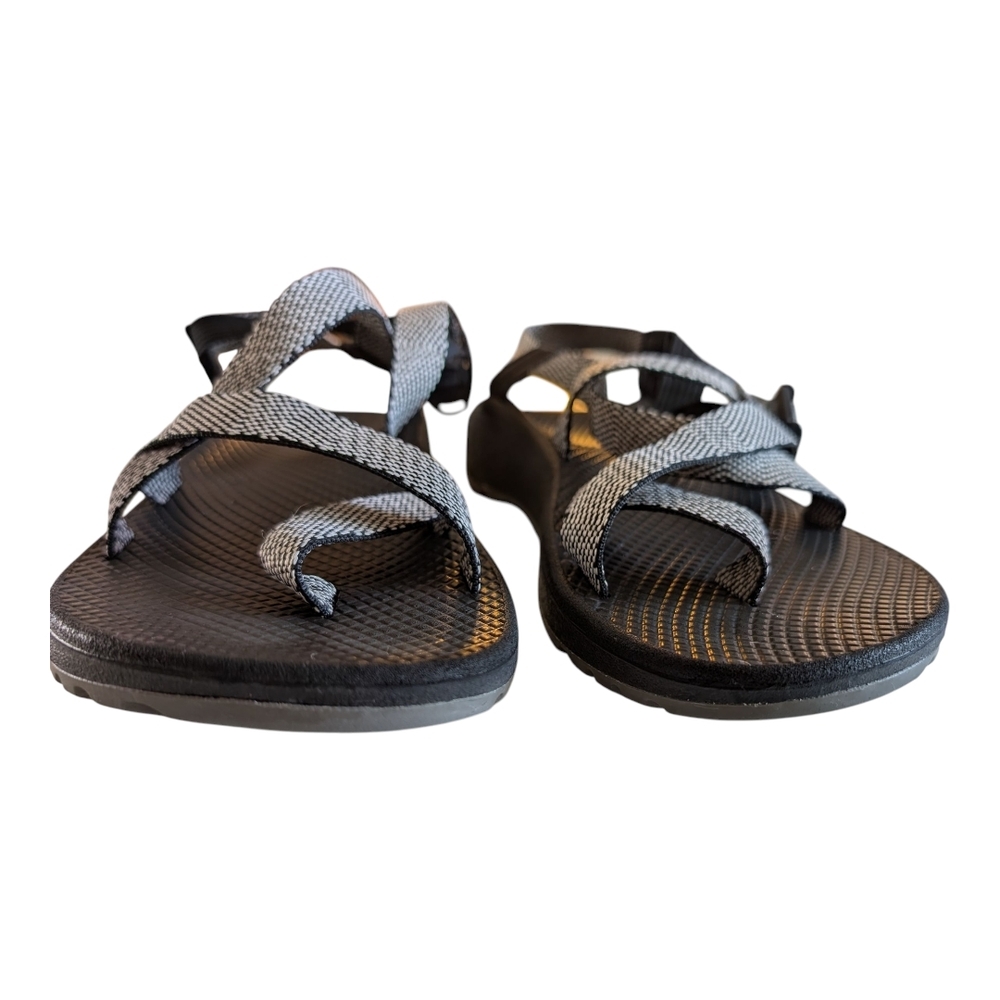 Chaco Black and White Sandals - Picture 7 of 8